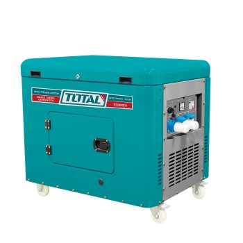 SOUNDPROOFED diesel GENERATOR 8.0 kW - Single-phase TP280001 | 8.0 kW