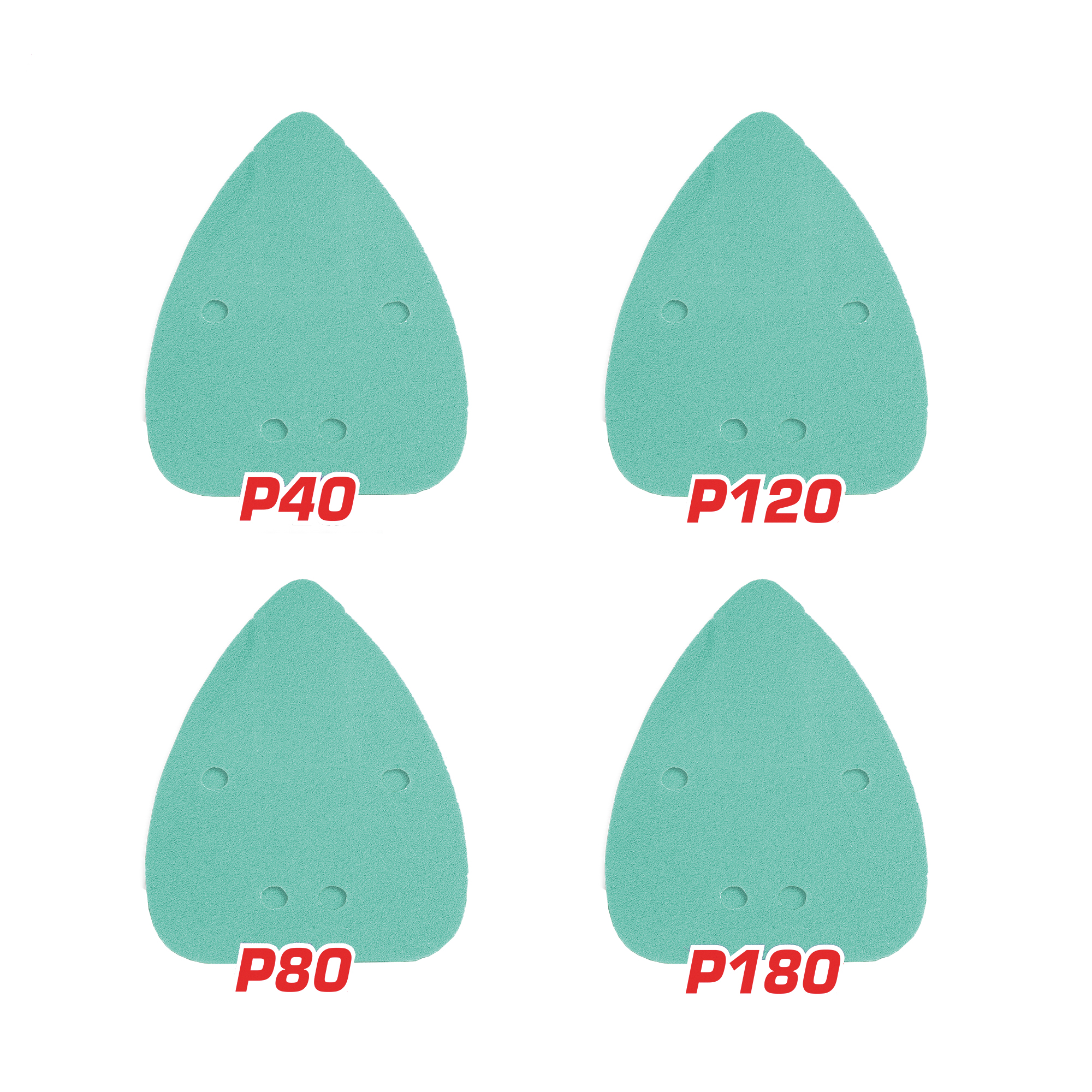 Set of 50 abrasive sheets for Delta sander TAC931331