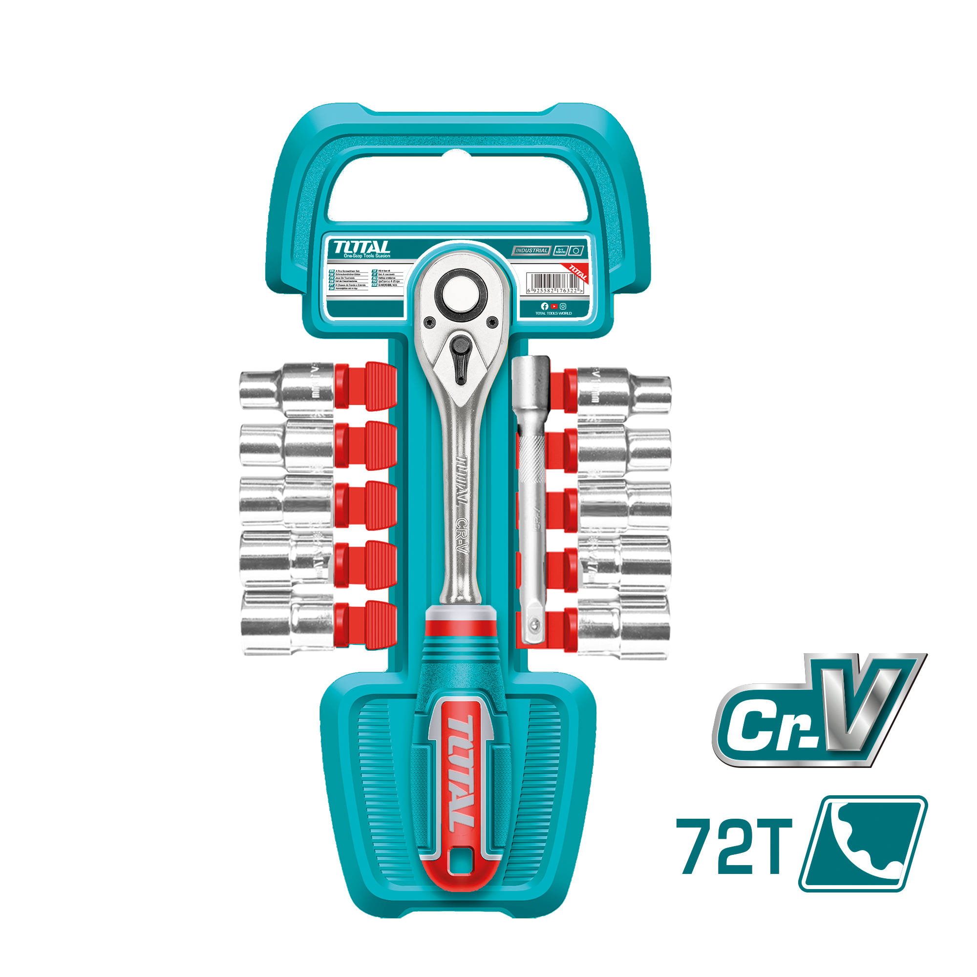 Set of 10 3/8'' sockets  THT381121 | 3/8''