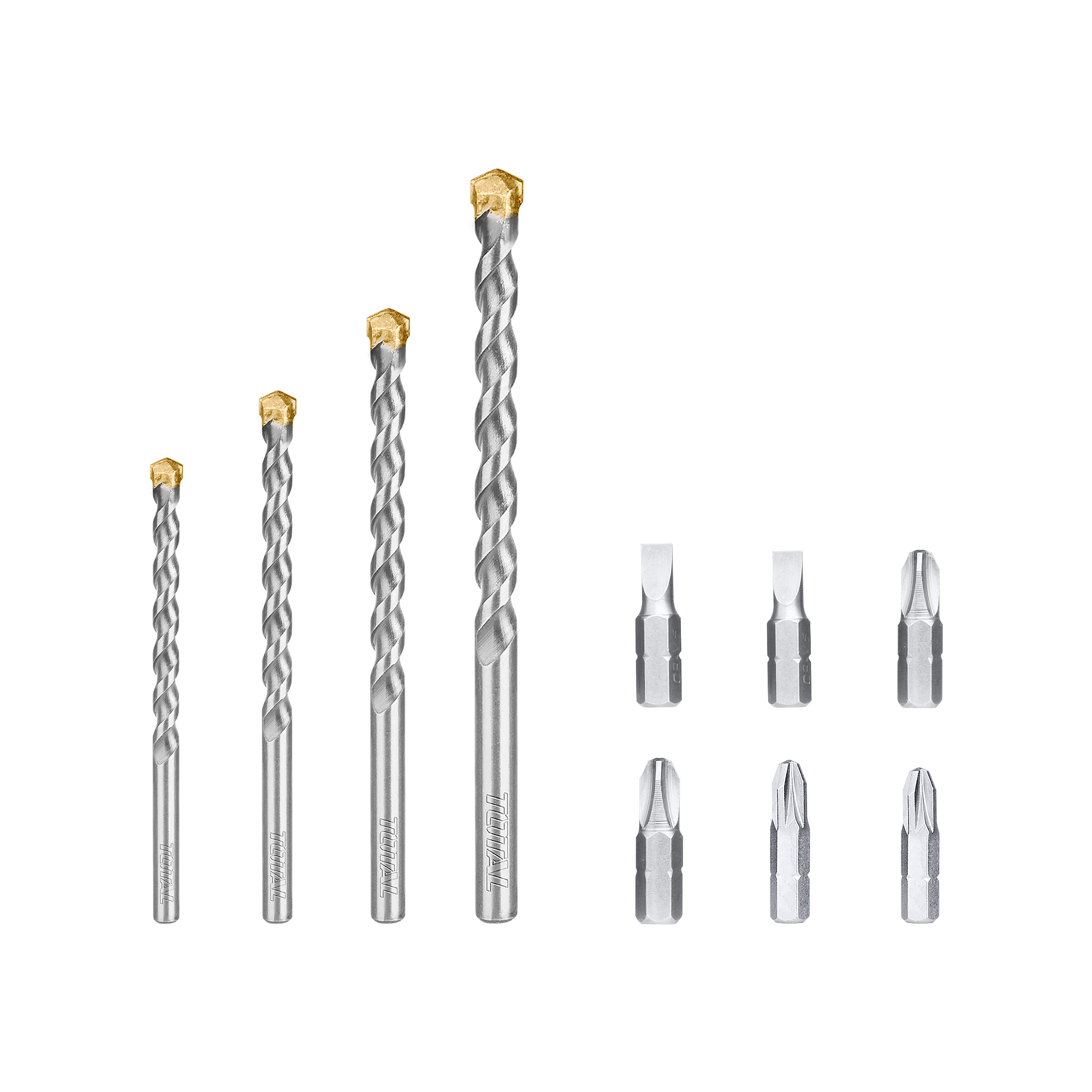 Set of assorted drill bits TACSD3165 | HSS