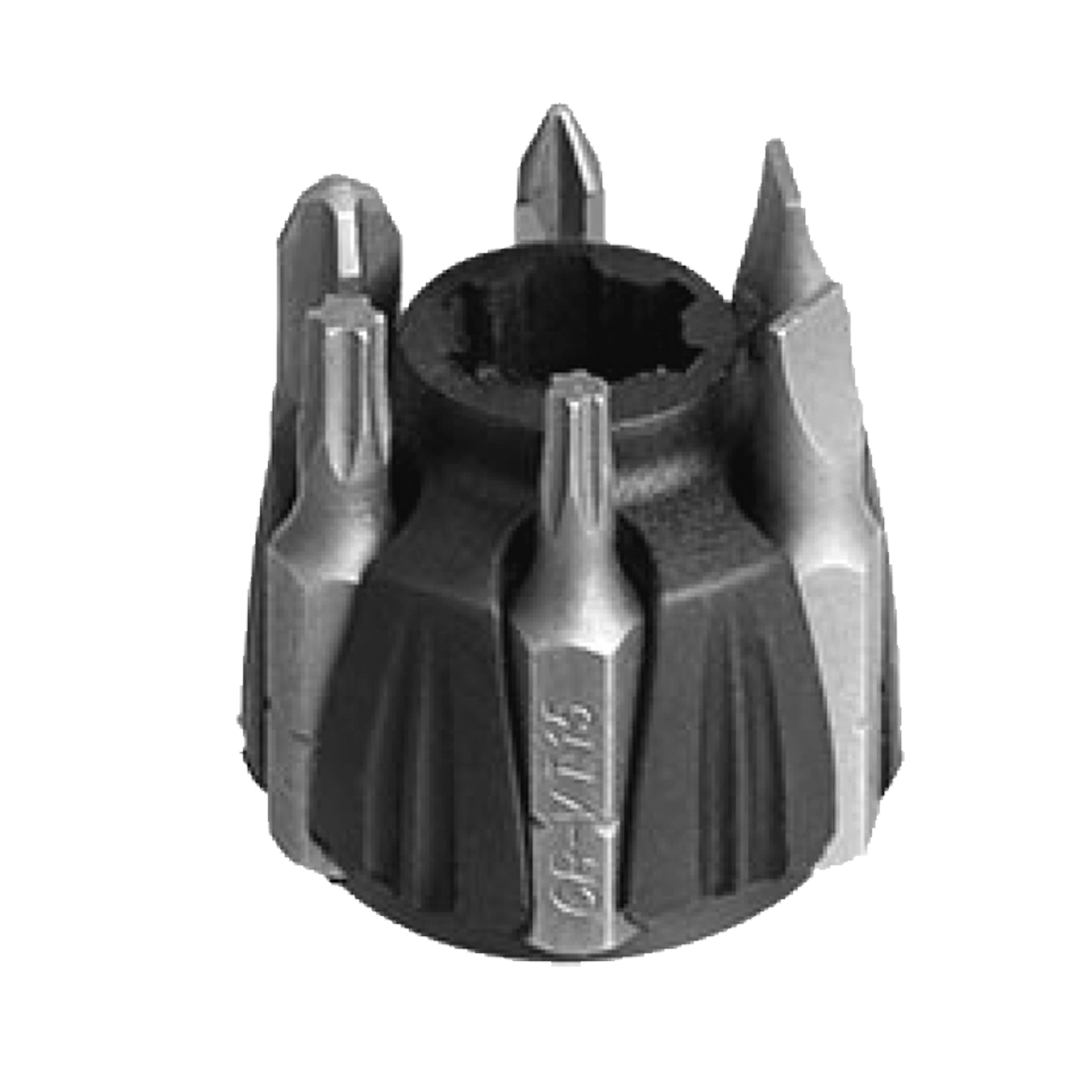 Screwdriver with 7 interchangeable bits TACSD30086