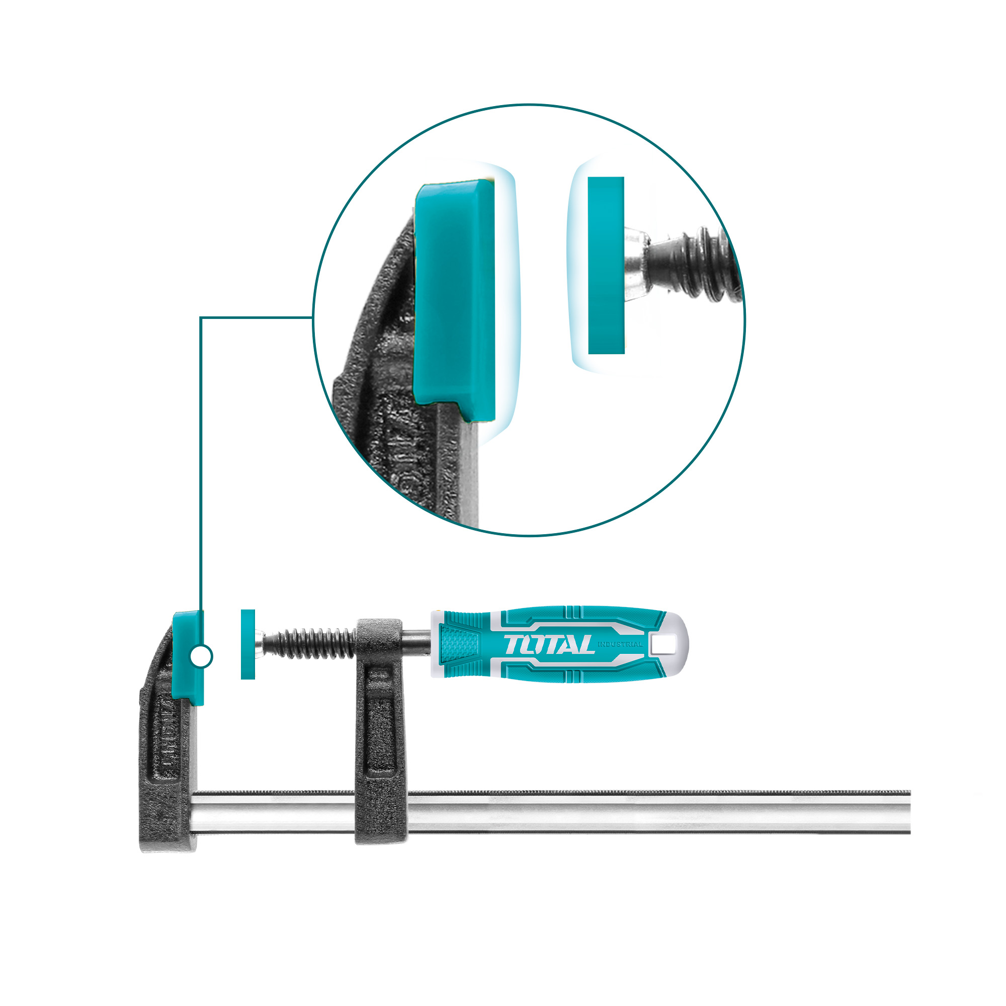 Clamp THT13205 | 150 x 50 mm