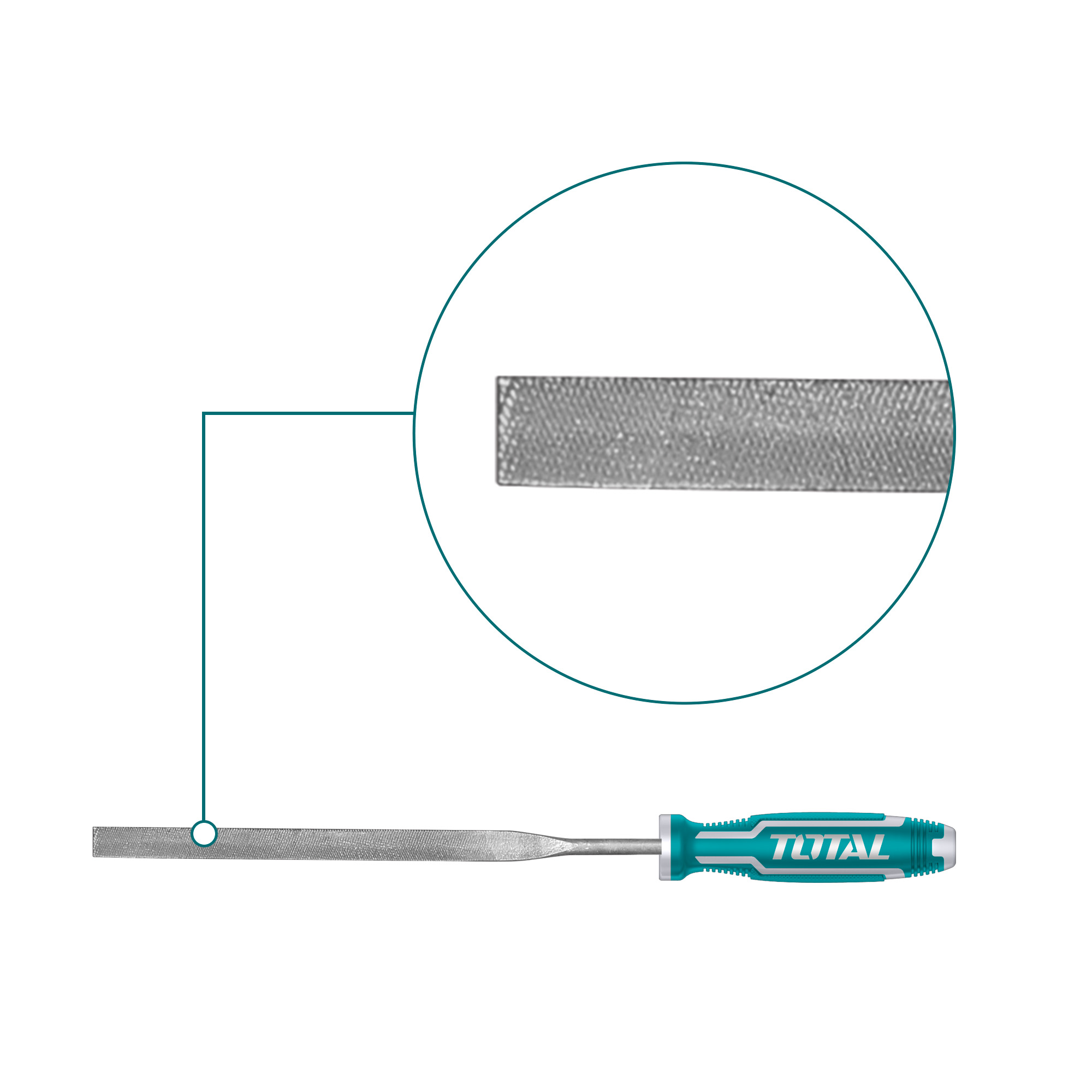 Set of 6 files  THT91462 | 140 mm