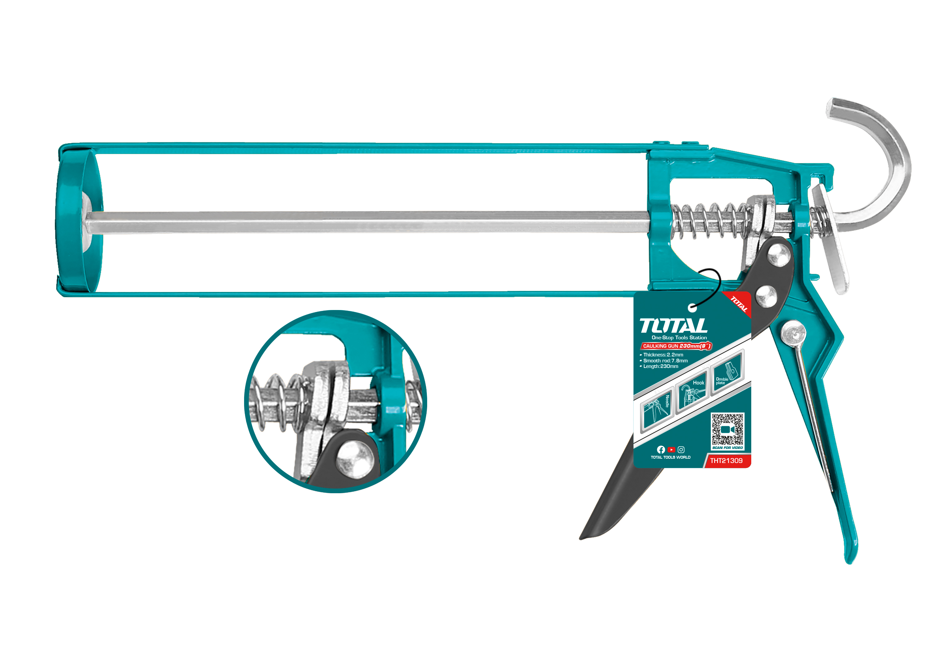 Silicone gun THT21309 | 230 mm