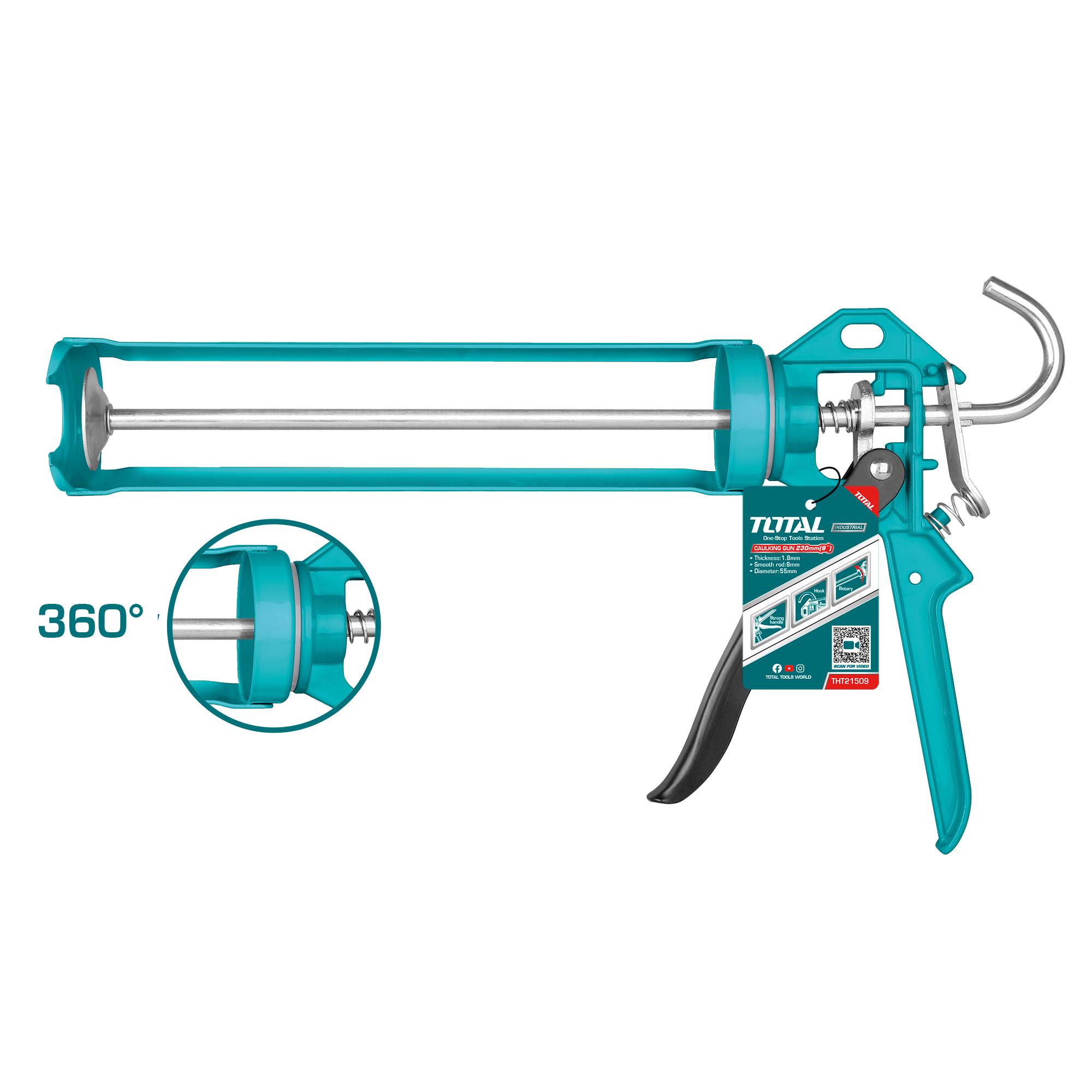 Silicone gun THT21509 | 230 mm