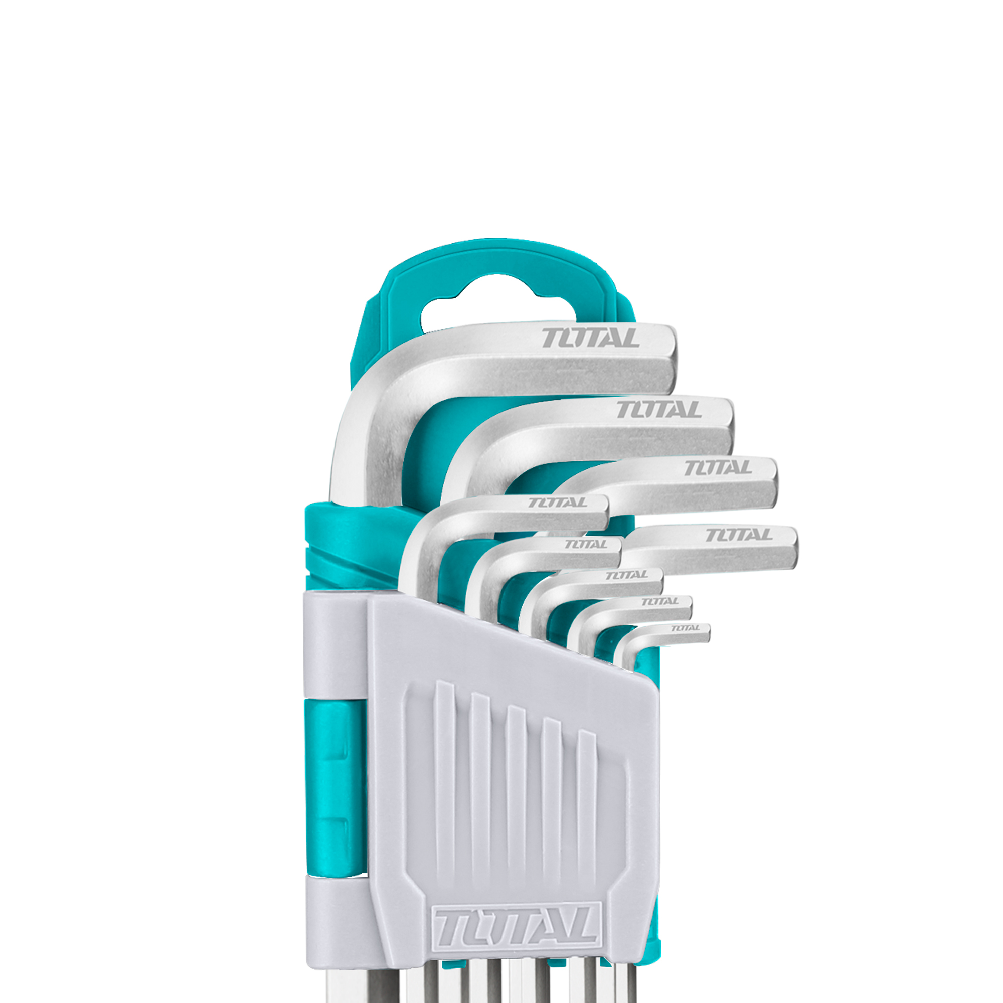 9-piece Allen key set THT10691 | Chrome-vanadium (Cr-V)