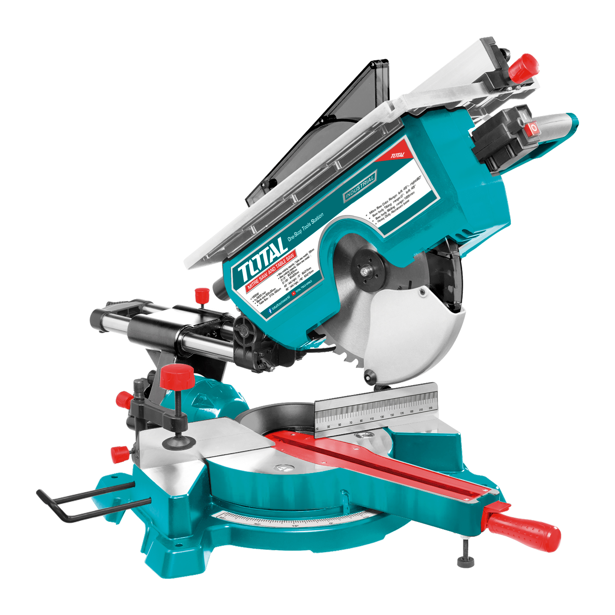 Sliding Compound Miter Saw TMS43183051 | 1800 W - Ø 305 mm