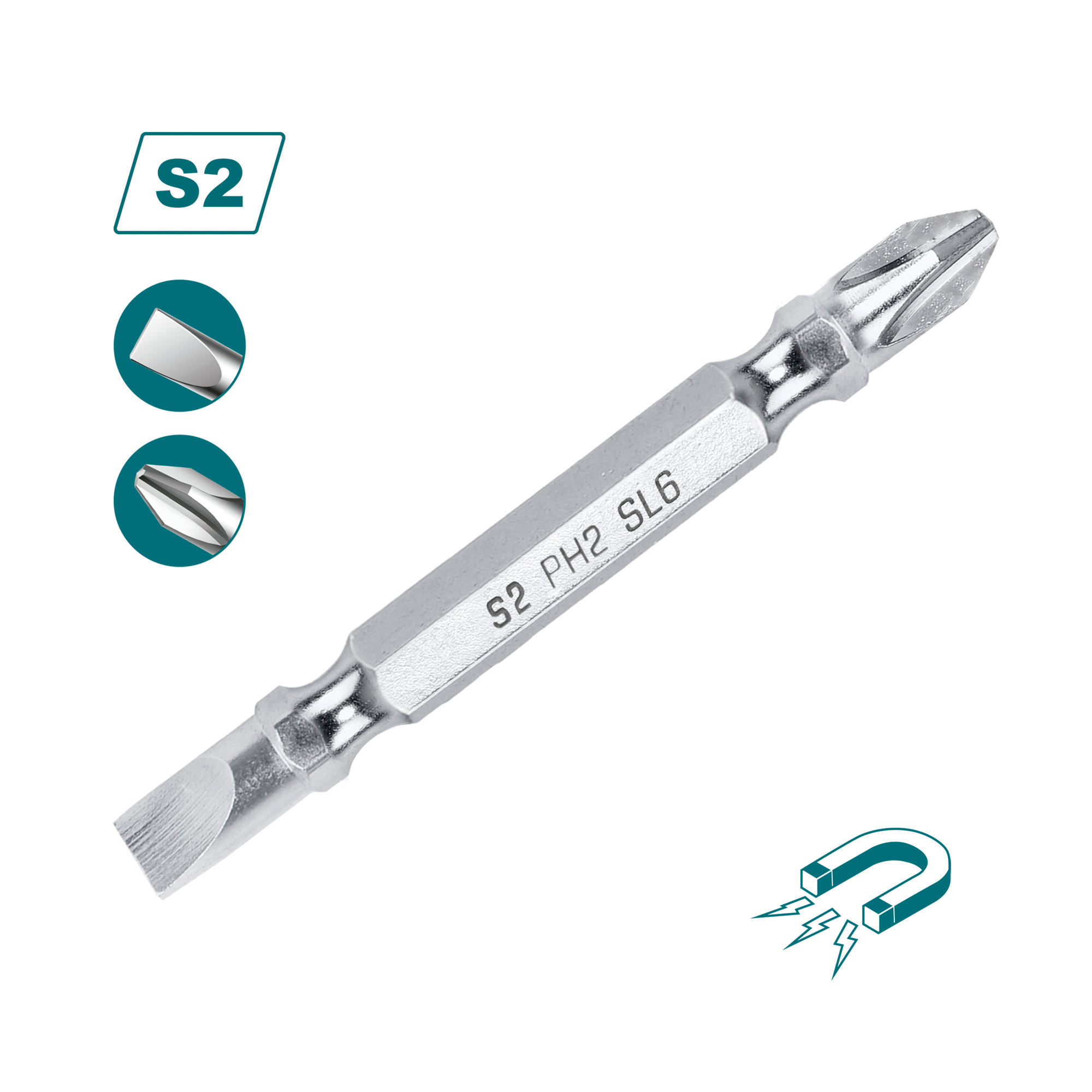 Bits - PH2 / SL6 TAC16HL133 | 65 mm