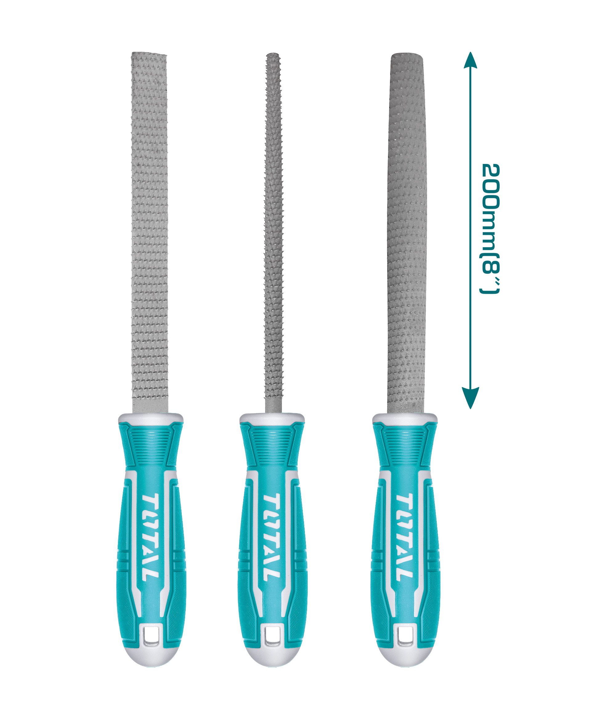 Set of 3 files THT918326 | 200 mm