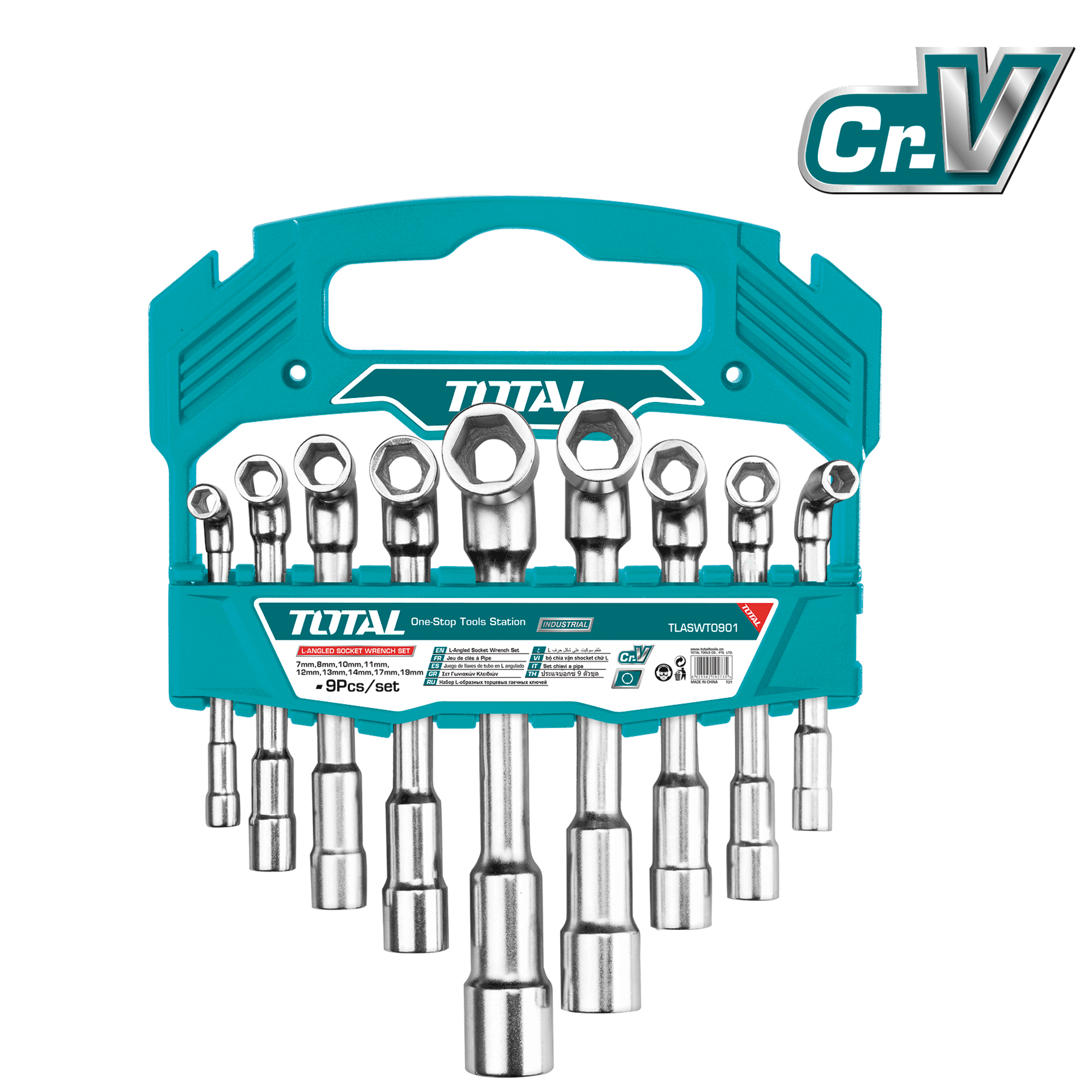 Set of 9 box wrenches TLASWT0901