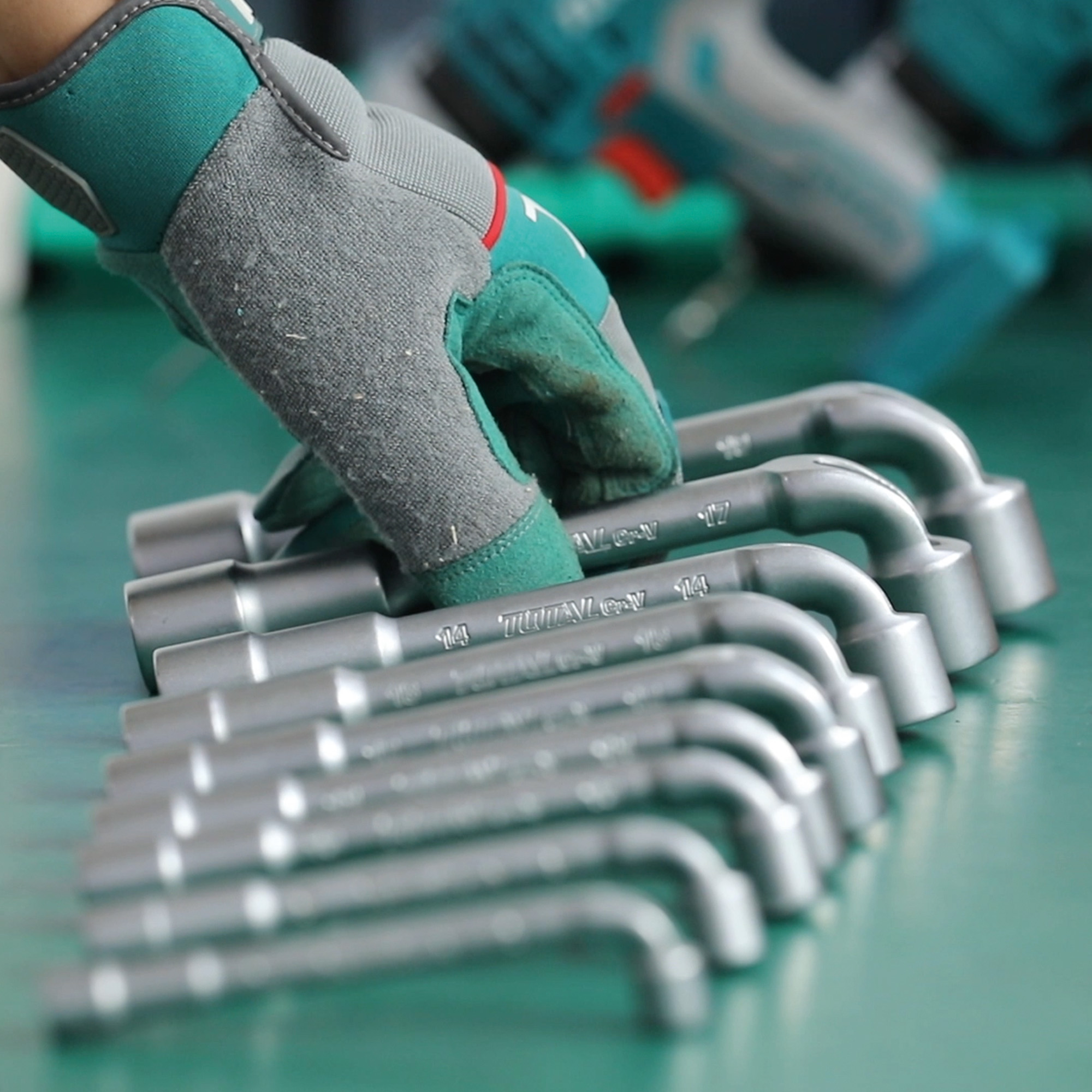 Set of 9 box wrenches TLASWT0901