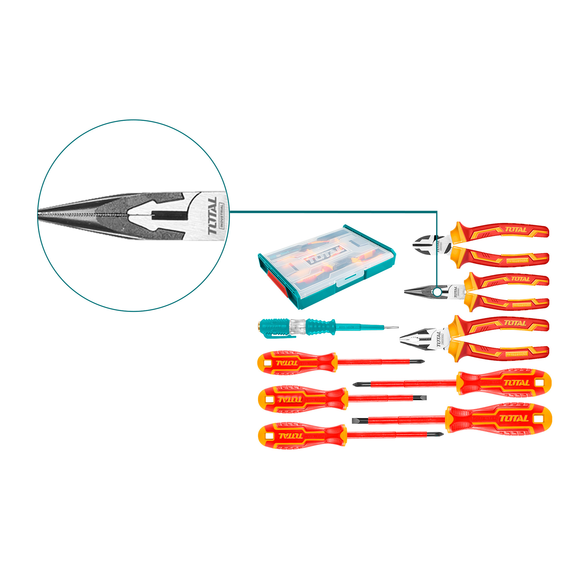 Case with 9 Insulated Tools  THKTV02H091