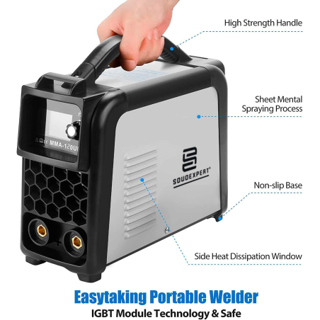 SOUDEXPERT - Inverter Welding Machine MMA+TIG LIFT 120A
