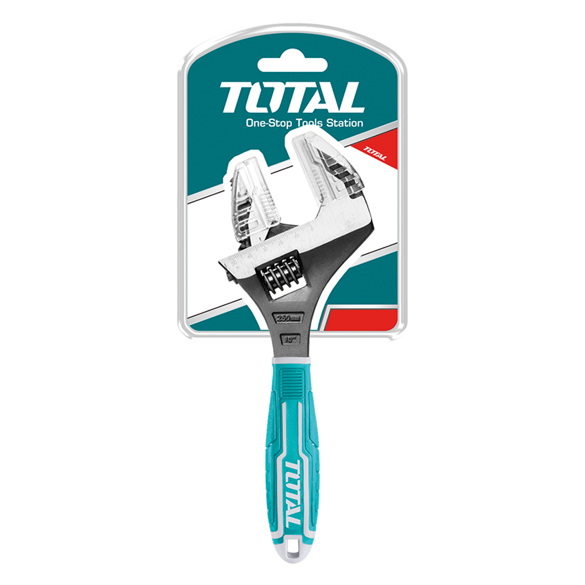 Extra opening adjustable wrench THT10210G | 250 mm