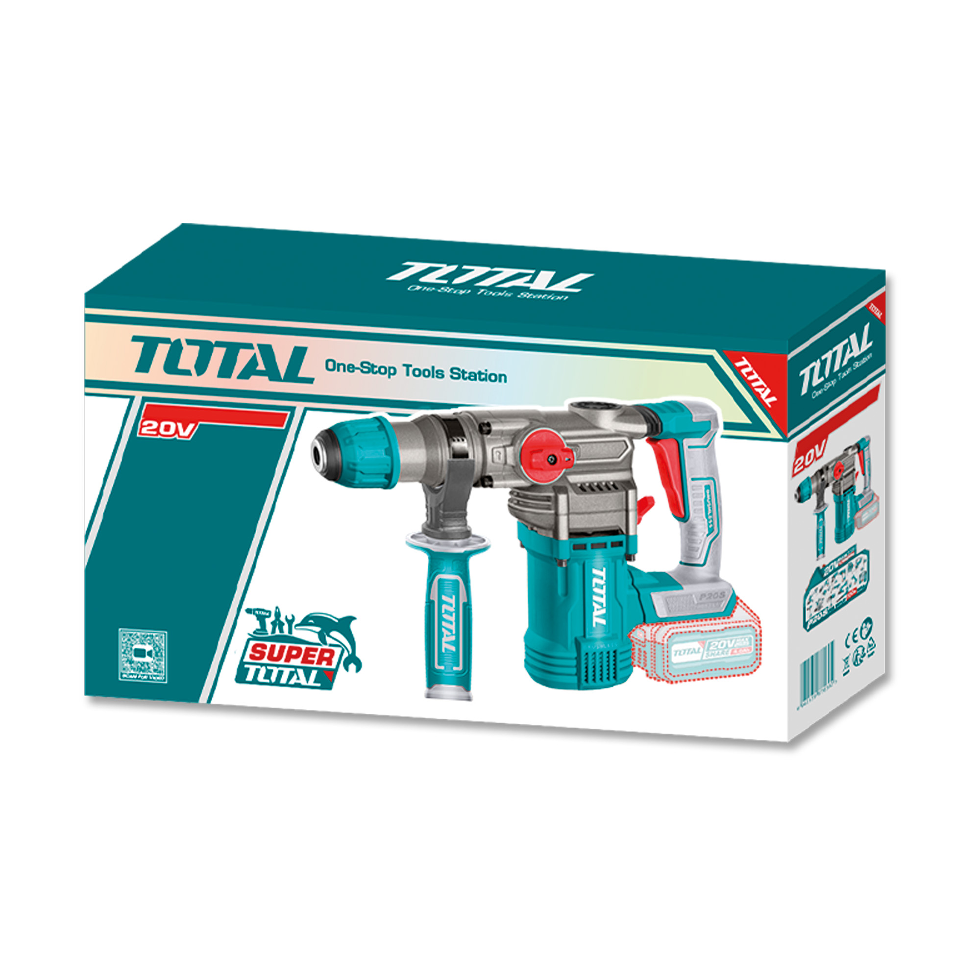 Brushless battery rotary hammer TRHLI20288 | 20 V