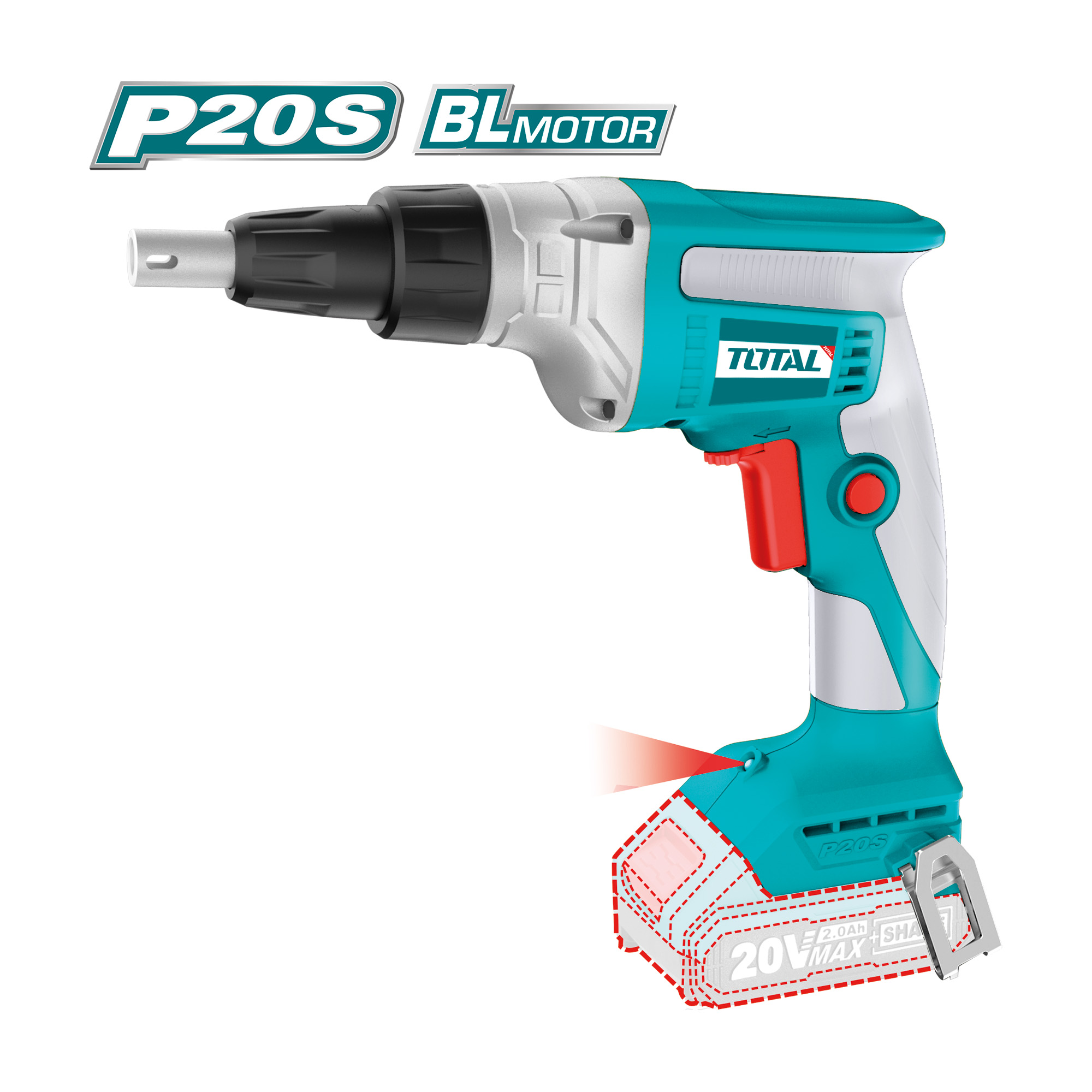 Drywall screwdriver drill TDSLI2042006 | 20 V
