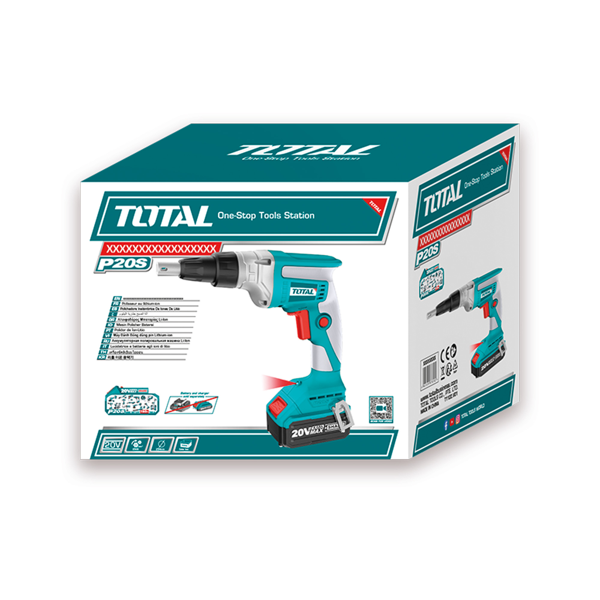 Drywall screwdriver drill TDSLI2042006 | 20 V