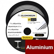 Aluminum welding wire spool