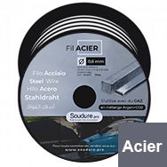 Wire spool for STEEL welding
