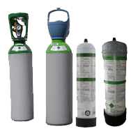 MIG welding gas bottle